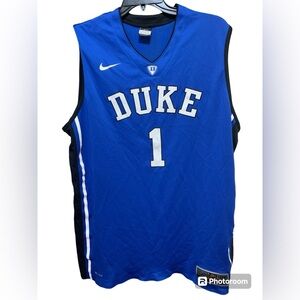 Duke Blue Devils Nike Elite Team number 1,‎ size XXL